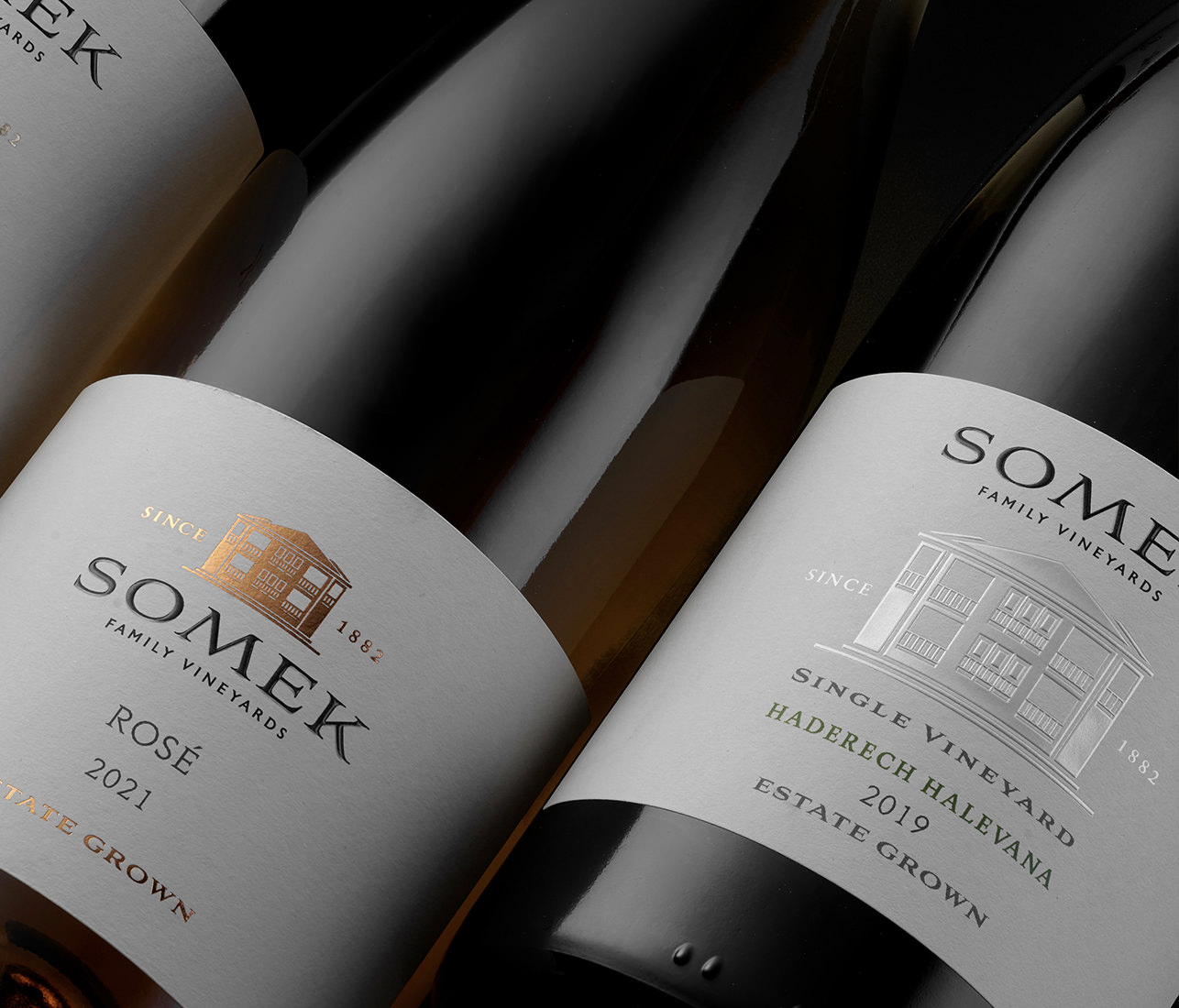 Somek Roch SOMEK FAMILY VINEYARDS, Israel - Annie Selby Brand Design